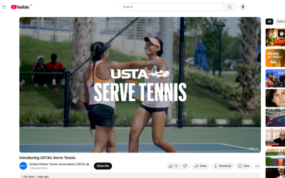 Introducing USTA's Serve Tennis